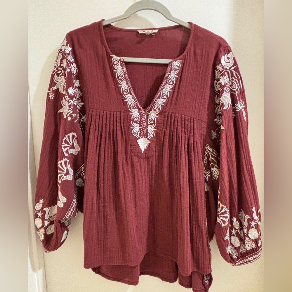 Indigo Thread Medium Top - image 1